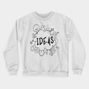 Brain searching idea Crewneck Sweatshirt